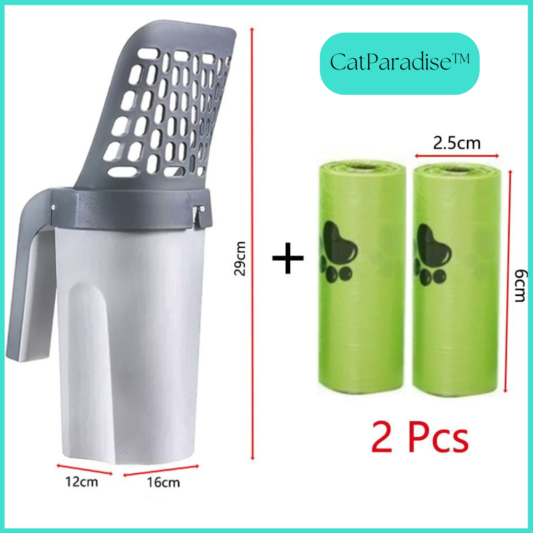 Cat litter shovel with tank - CatParadise™